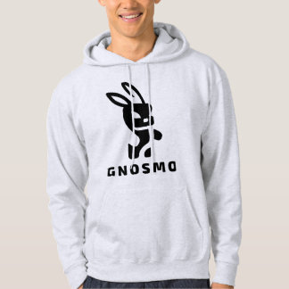 Gnosmo-logo en tekst hoodie