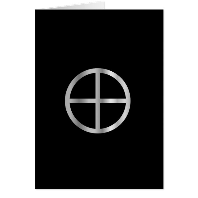 Gnosticisme Zonkruis (Voorkant)