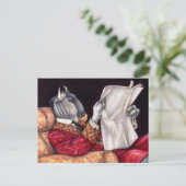 Gnu Funny News Animal Newspaper Briefkaart (Staand voorkant)