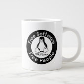 GNU/Linux Grote Koffiekop (Rechts)