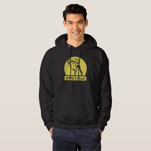 GNU/Linux - Hoodie (Voorkant volledig)