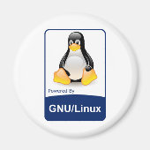 GNU/Linux Magneet (Voorkant)