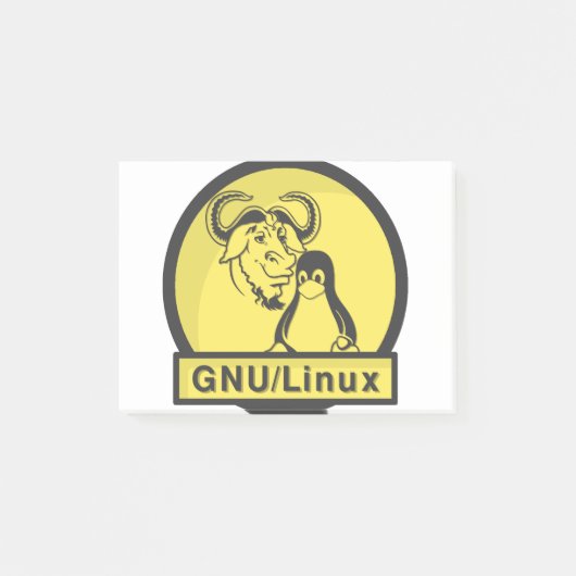 GNU/Linux Post-it® Notes (Voorkant)