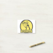 GNU/Linux Post-it® Notes (Op bureau)