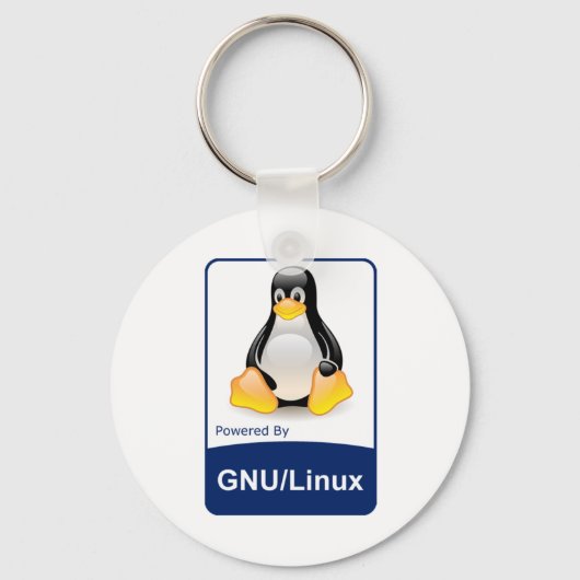 GNU/Linux Sleutelhanger (Voorkant)