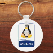 GNU/Linux Sleutelhanger (Voorkant)