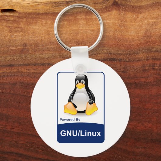 GNU/Linux Sleutelhanger (Voorkant)