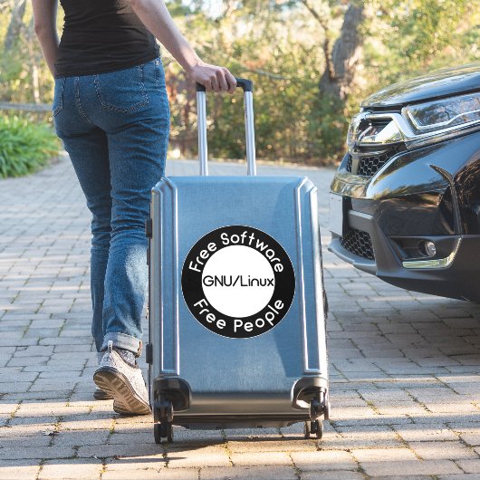 GNU/Linux Sticker (Koffer Insitu)