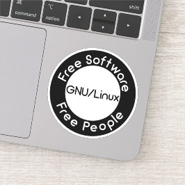 GNU/Linux Sticker
