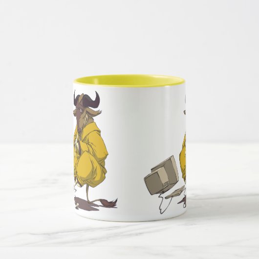 Gnu meditate levitate mok (Midden)