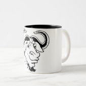 GNU Mug Tweekleurige Koffiemok (Voorkant rechts)