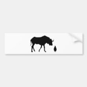 GNU NIET LINUX BUMPERSTICKER (Voorkant)