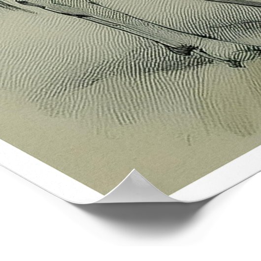 GNU Tekening - Kunstdruk Poster (Hoek)