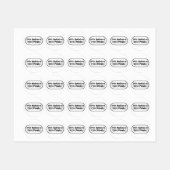 GNU - vrije software - vrije mensen Labels (Vel)