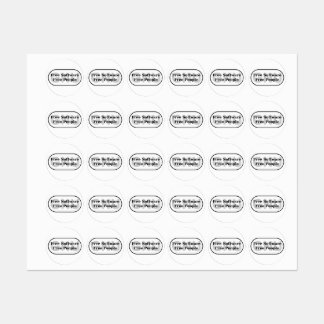 GNU - vrije software - vrije mensen Labels