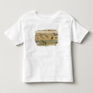 Gnu's, zebra's en giraffen kinder shirts