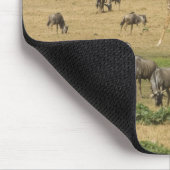 Gnu's, zebra's en giraffen muismat (Hoek)