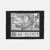 GNX Art album Mustard Use Your Heart Fleece Deken (Voorkant (Horizontaal))