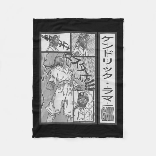 GNX Art album Mustard Use Your Heart Fleece Deken (Voorkant)