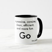 Go言語マグ Mok (Voorkant rechts)