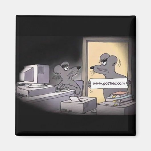 GO2BED MAGNEET (Voorkant)