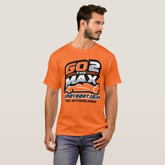 Go 2 the Max Zandvoort T-shirt (Voorkant volledig)