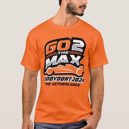 Go 2 the Max Zandvoort T-shirt (Voorkant)