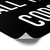 Go Ahead Call The Cops Funny Shirt  Poster (Hoek)