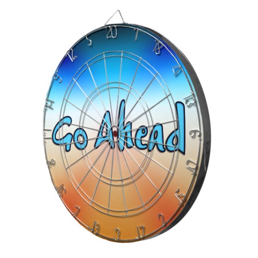 Go Ahead MAGNET Dartbord (Voorkant Rechts)