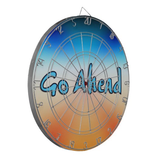 Go Ahead MAGNET Dartbord (Voorkant Links)