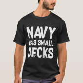 Go Army Beat Navy 2019 Navy heeft kleine dekken T-shirt (Voorkant)
