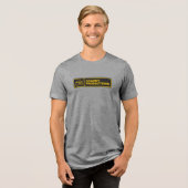 GO ARMY PRODUCTIONS Tri-Blend SHIRT (Voorkant volledig)