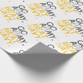 Go Army versloeg Navy Cadeaupapier (Hoek)