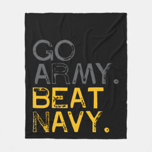 Go Army versloeg Navy Fleece Deken