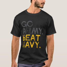 Go Army versloeg Navy T-shirt