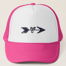 Go Arrow Trucker Hat Pet