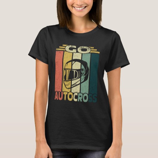 Go Autocross I Cone Racing Autocross T-shirt (Voorkant)