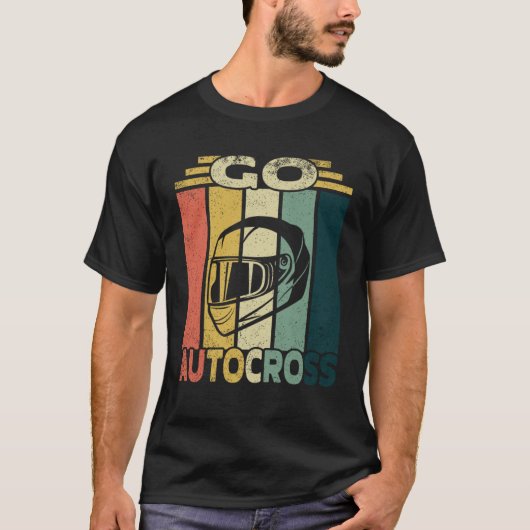 Go Autocross I Cone Racing Autocross T-shirt (Voorkant)
