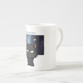 Go away, but slowly porselein kop (Voorkant rechts)