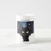 Go away, but slowly porselein kop (Voorkant)