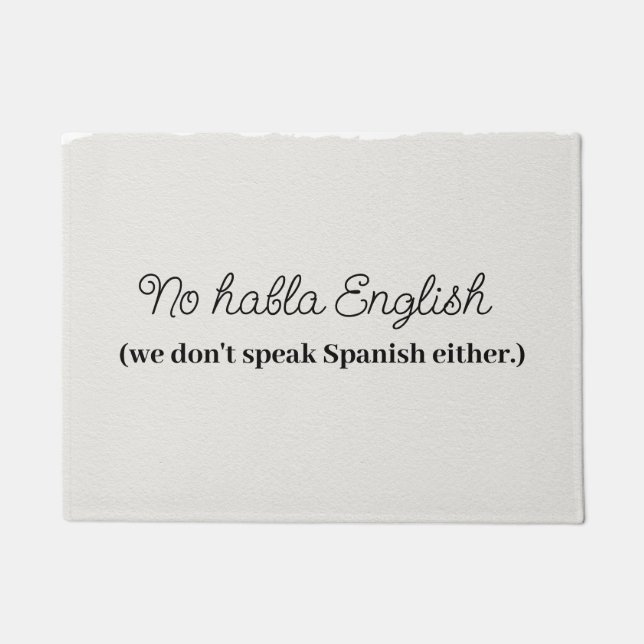 Go away funny doormat  deurmat (Voorkant)