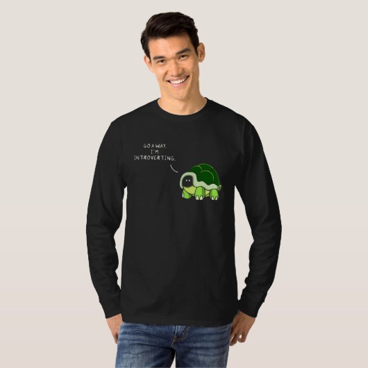 Go Away I m Introverting T-shirt (Voorkant volledig)