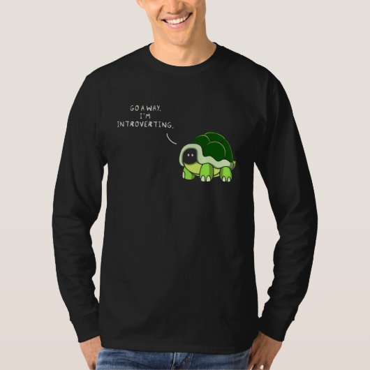 Go Away I m Introverting T-shirt (Voorkant)