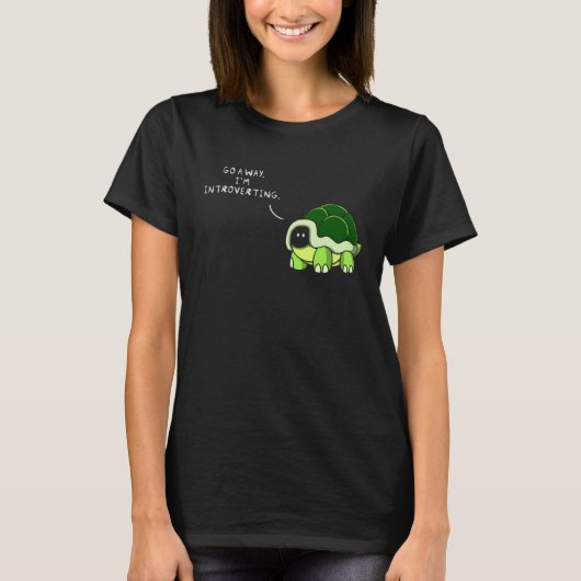 Go Away I m Introverting T-shirt (Voorkant)