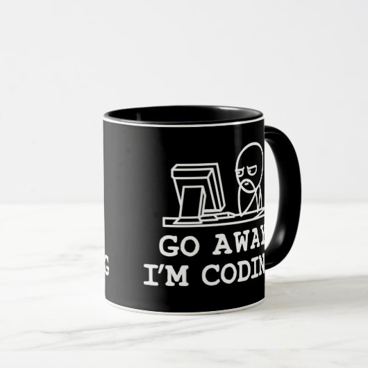 Go Away IM Coding Mok (Voorkant rechts)