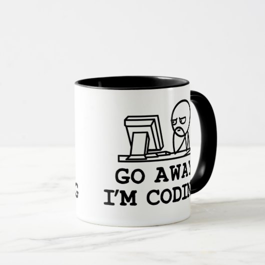 Go Away IM Coding Mok (Voorkant rechts)