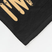 Go Away I'm Introverting Funny Raccoon Sarcastic  Fleece Deken (Hoek)