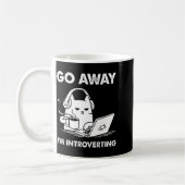 Go Away I'm Introverting  Koffiemok (Links)