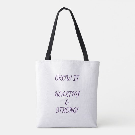 Go Bag  Tote Bag (Achterkant)