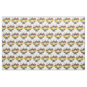 Go Bananas Banana Ice Cream Split Fabric. Stof (Fat Quarter)